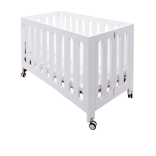 Coverplay® Caden Compact Folding Crib, White